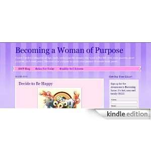  Becoming a Woman of Purpose Kindle Store Carolyn Townes