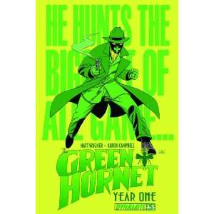    THE GREEN HORNET YEAR ONE #3 CASSADAY B&W VARIANT: Toys & Games