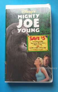 Mighty Joe Young VHS Movie 1999 CLAMSHELL SEALED NEW  