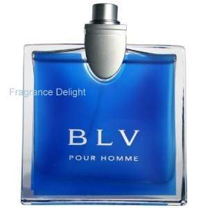 Bvlgari BLV pour homme men EDT 3.4 oz 100ml New Tester with out a cap 