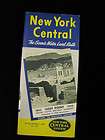 New York Central NYC Railroad RR Public Timetable Water