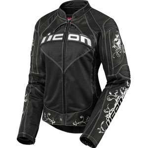    Icon Womens Black Contra Speed Queen Jacket: Sports & Outdoors