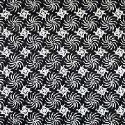 Lakehouse Big Pinwheels Quilt Fabric 4025 Black  