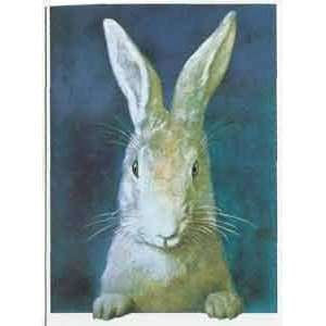    Birthday Greeting Card   White Rabbit