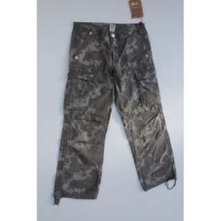 True Religion Anthony Cargo Pants Camo Size 34 $185 BNWT 100% 