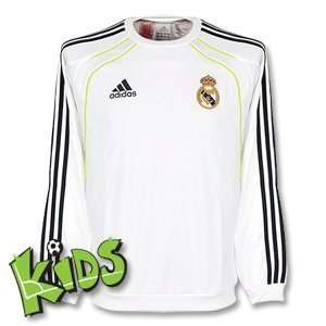    10 11 Real Madrid Sweat Top White   Boys