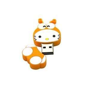  8GB Lovely Bee Cartoon USB Flash Drive Orange: Electronics