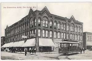 Wisconsin, WI, Eau Claire, Commercial Hotel & Trolley  