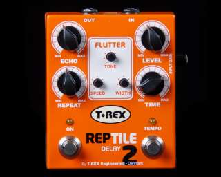 Rex Reptile 2 Delay Boutique Guitar Effects Pedal  