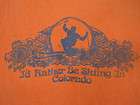 ultimate logo early 70s vtg ski colorado t shirt large