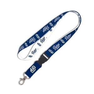  SAN DIEGO PADRES OFFICIAL LOGO LANYARD KEYCHAIN: Sports 