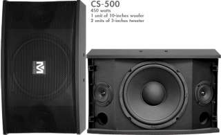 BMB Better Music Builder CS 450V Speakers w/ free stand 076783016996 