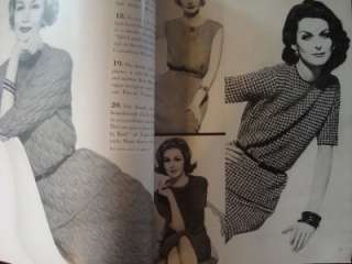 VINTAGE VOGUE KNITTING F/W 1961 DRESSES 50 FASHIONS 4 U  