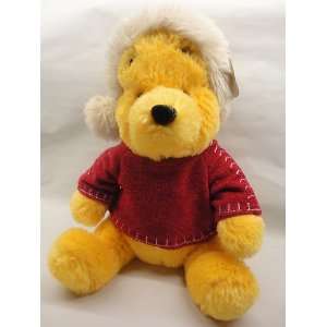   : Winnie The Pooh Christmas Whip Stitch  Plush (12): Toys & Games
