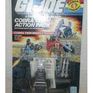  Gi Joe Action Pack Cobra Twin Missile Radar Station Toys & Games