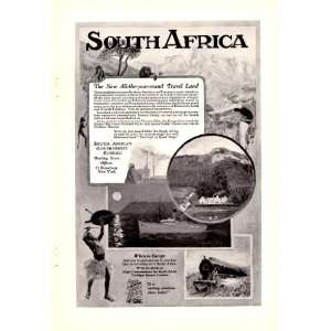  1927 Ad South Africa Vintage Travel Print Ad Everything 