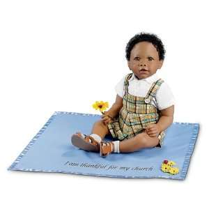  Joshua Musical Religious African Baby Doll: Toys & Games