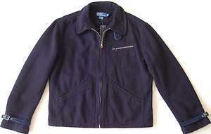 New $495 Polo Ralph Lauren Men Wool Jacket L  