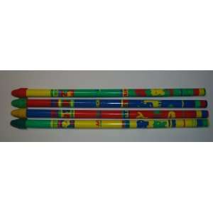  Neo Collection African Jungle HB #2 School Pencil, Eraser 