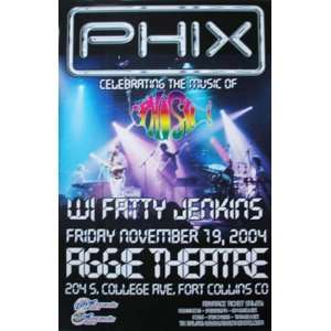  Phix Aggie Ft Collins Original Concert Poster Phish