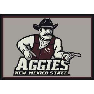  NCAA Team Spirit Rug   New Mexico State Aggies