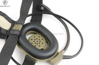 Cavalvy Elite II Headset OD w/ motorola 1 pin cable  