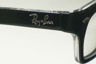RAY BAN RB 5150 RAYBAN BLACK 2034 RAYBAN EYEGLASSES 50  