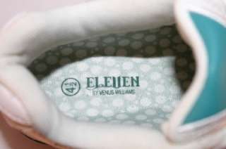 ELEVEN venus williams GIRLS TENNIS SHOES white 4.5M  
