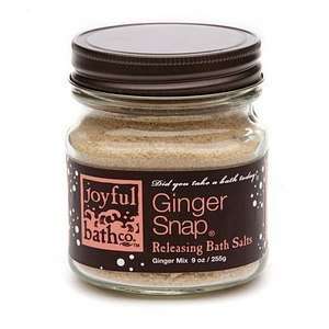  Joyful Bath Co Releasing Bath Salts, Ginger Snap, 9 oz 
