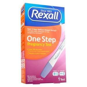  Rexall One Step Pregnancy Test: Health & Personal Care
