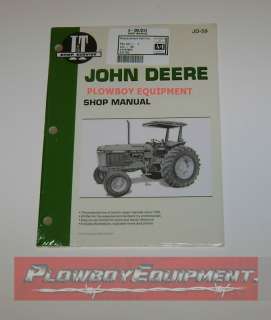 ITJD59 SMJD59 JD59 John Deere I&T Shop Manual Tractor 2750 2755 2855 
