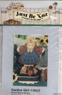 KENNA AND DONNA GARDEN GIRL NEW TOLE PAINT PACKET  