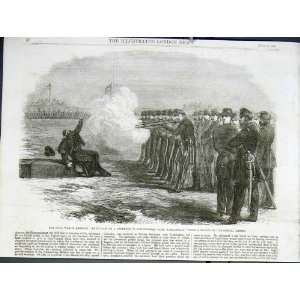  Execution Of Federal Deserter Civil War America 1862