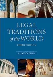  in Law, (0199205418), H. Patrick Glenn, Textbooks   