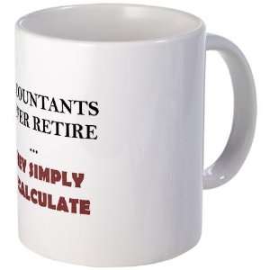  Recalculate Funny Mug by CafePress: Kitchen & Dining