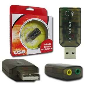   NEW USB External Sound Card for Laptop Desktop Notebook: Electronics