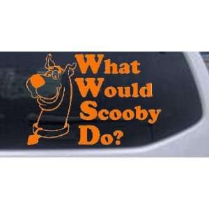   What Would Scooby Do Cartoons Car Window Wall Laptop Decal Sticker