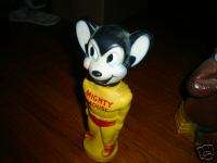 MIGHTY MOUSE SOAKY 1960S CLEAN SUPER HERO CARTOON MOUSE  
