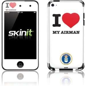  Skinit I Heart My Airman Vinyl Skin for iPod Touch (4th 