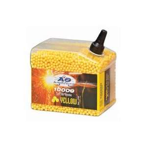  AirStrike Soft Air 10,000 ct. Easy Pour Bottle Yellow Airsoft 