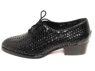 Mens real Leather stiletto mesh Lace Up Oxford shoes  