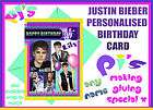 Justin Bieber Birthday Card, Cards   Birthday A5 Size items in 