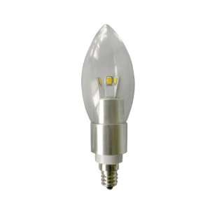 Light Efficient Design LED 3017 E12 BASE, 120V, 3.5W, 6LEDs Dimmable 