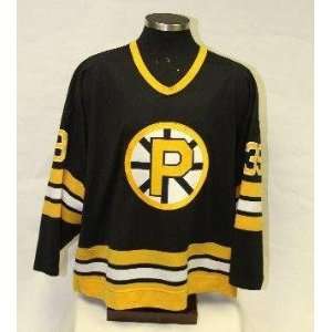  John Blue Providence Bruins game worn jersey   Sports 