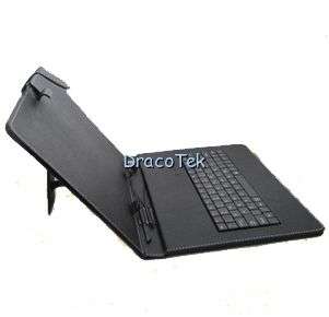 Leather Case with USB Keyboard for 9.7 Inch Android Tablet PC (4:3 