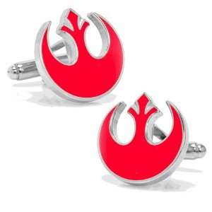  Star Wars Rebel Alliance Symbol Cufflinks: Jewelry