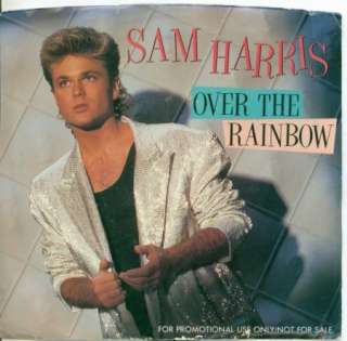 SAM HARRIS   MOTOWN PROMO   OVER THE RAINBOW   PICTURE SLEEVE  