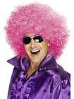 Fancy Dress Mega Huge Pink Afro Curly Wig   20402