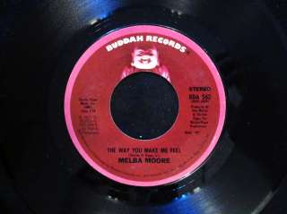 Melba Moore Way You Make Me Feel BUDDAH 70s soul 45  