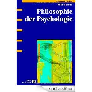 Philosophie der Psychologie (German Edition) Volker Gadenne  